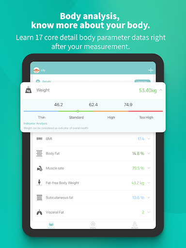 Screenshot of Fitdays
