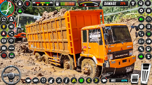 Offroad Mud Cargo Truck Driver Screen 3