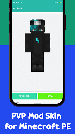 PVP Mod Skin for Minecraft PE