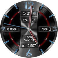 Avionic Depth HD WatchFace Widget & Live Wallpaper