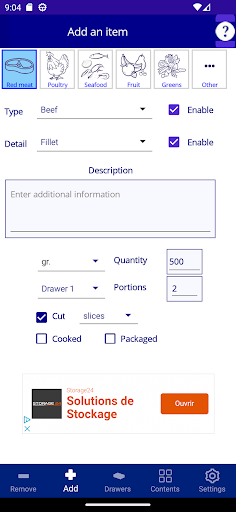 My Freezer screenshot 3