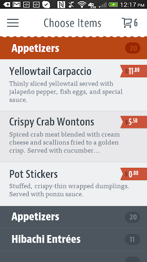 Tsunami Sushi To Go Screen 3