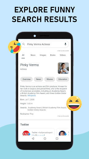Fake Browser & Search Prank Screen 2