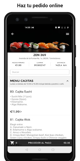 Android application ZEN 369 screenshort