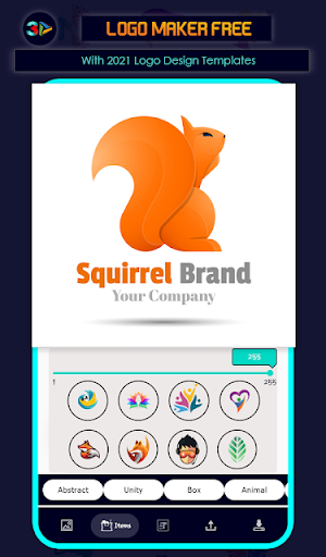3D Logos and Design Maker Screen 3