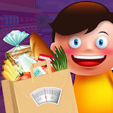 Kids Supermarket Shopping Game icon