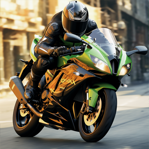 Xtreme Bike Driving Moto Games Logo