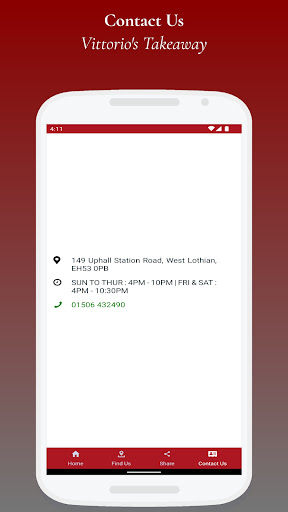 Vittorios Takeaway Screen 3