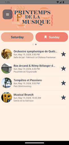 Printemps de la Musique Screen 3