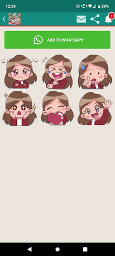 Sticker Saga | AI Wallpapers Screen 3