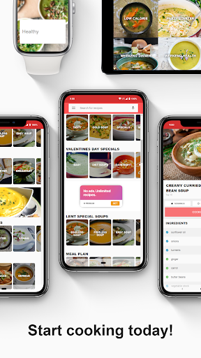 Soup Recipes app Screenshot 3 - AppWisp.com