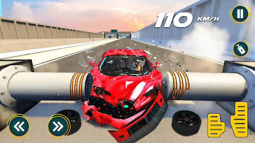 Beam Drive Car Crash game Screen 2