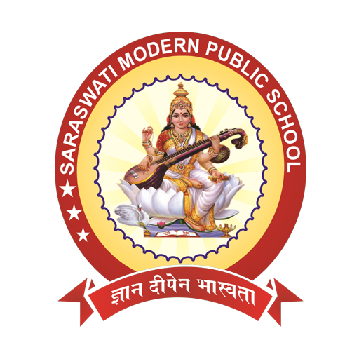 Saraswati Modern School Bansur logo