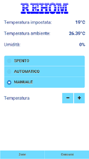 Termostato Virtuale Screen 2
