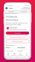 screenshot of Titres-Services Wallonie