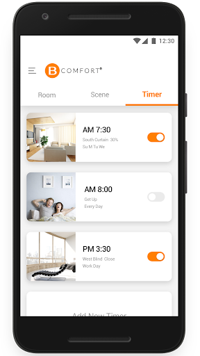 Android application Rollux screenshort