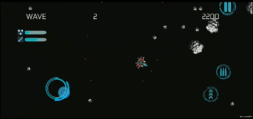 Asteroids Space Defender Screen 2