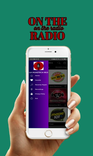 Android application La Huasteca 90.5 Huasteca 90.5 screenshort