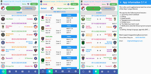 Major League Football Matches