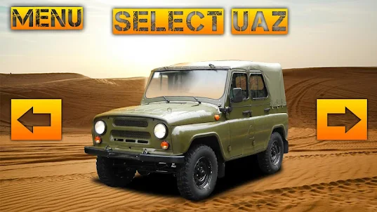 Drive UAZ 4x4 Safari Sand