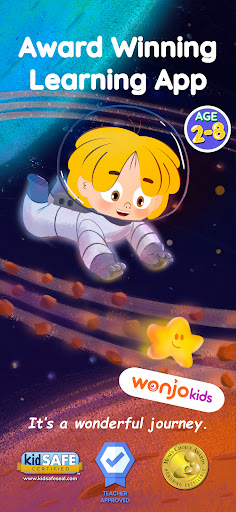 Android application Wonjo Kids Learning Games screenshort