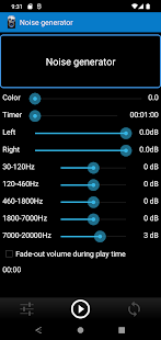 Tone Generator Tangkapan layar