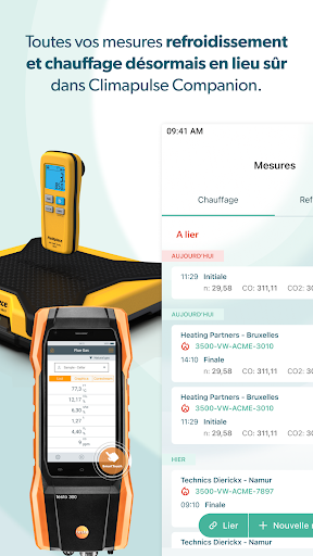 Android application Climapulse Companion screenshort