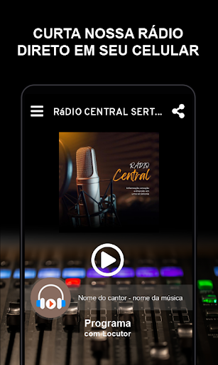 Rádio Central Sertaneja Screen 3