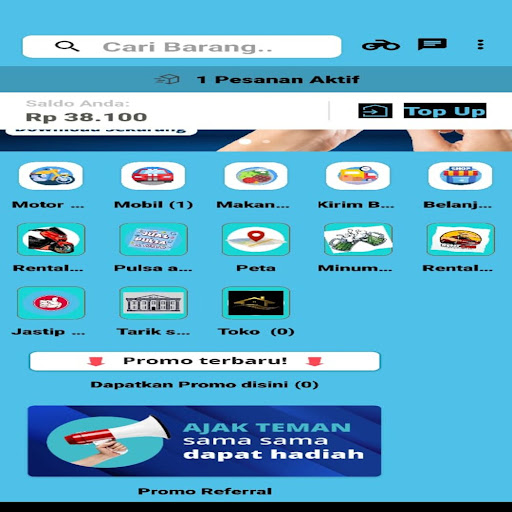 Bang JEKI ojek online Screen 2