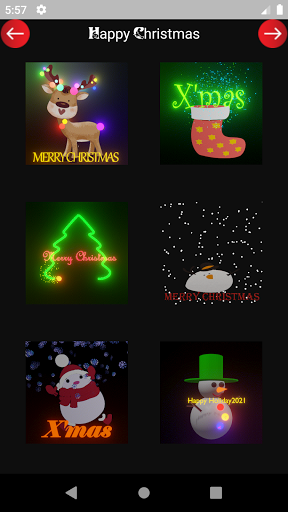 Christmas GIF Screen 2