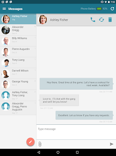 SMS from Tablet & MMS Text Messaging Sync 4.44 APK screenshots 6