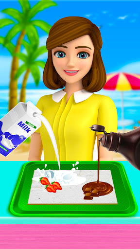 Android application Ice Cream Dessert Maker Games screenshort