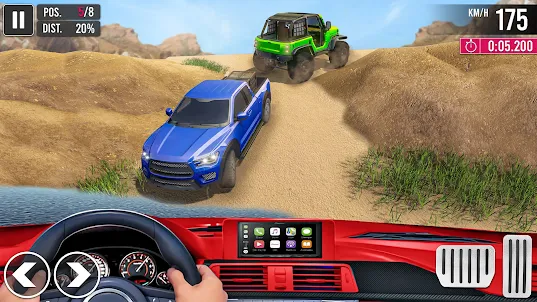 Jeep car games: 4x4 jeep game