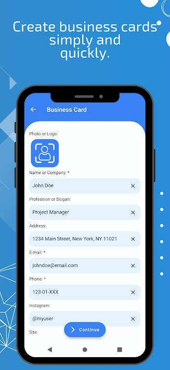 Simple Business Card - 1.0.6 - (Android)