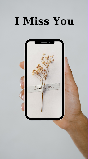 Android application I Miss You Quotes & Messages screenshort