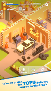 Tofu Drifter Apk Mod for Android [Unlimited Coins/Gems] 2