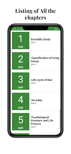 Android application Class 10 Science Guide 2080 screenshort