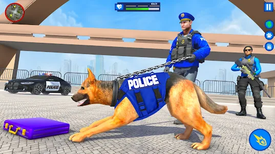 полицейская собака симулятор