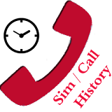 Sim/Call History/Moniter Logs icon