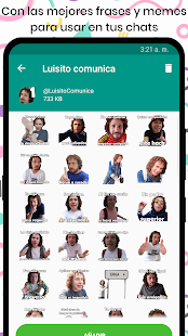 Stickers de Youtubers para WA Screenshot