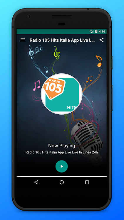 Radio 105 Hits Italia FM App - 1.1.9 - (Android)