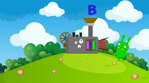 Android application Green Rabbit Russian Alphabet screenshort
