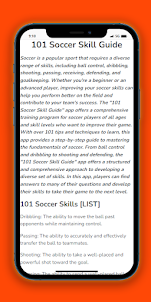 101 Soccer Skill Guide