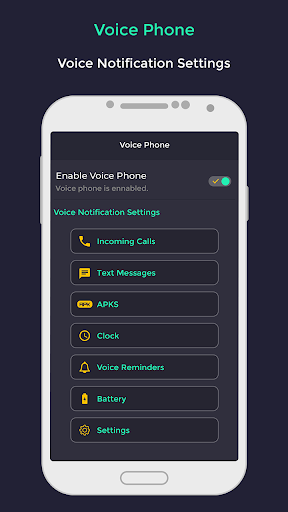 Android application Voice Phone screenshort