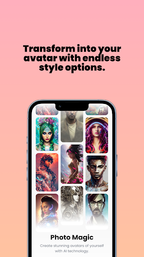 Android application Photo Magic: AI Avatar Maker screenshort