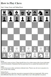 チェスをする方法
