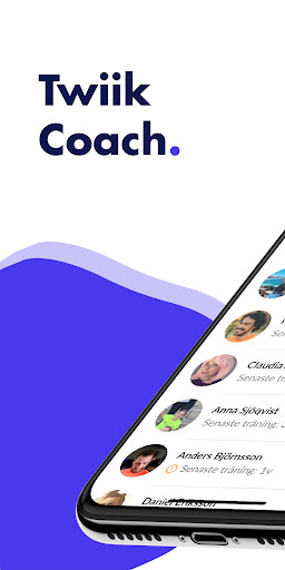 Android application Twiik Coach screenshort
