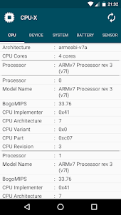 CPU-X: Device Insights