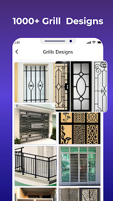 Home Grill Trellis Window Designs Metal Door Ideasのおすすめ画像1