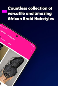 Screenshot 3 African Braids Hairstyle android
